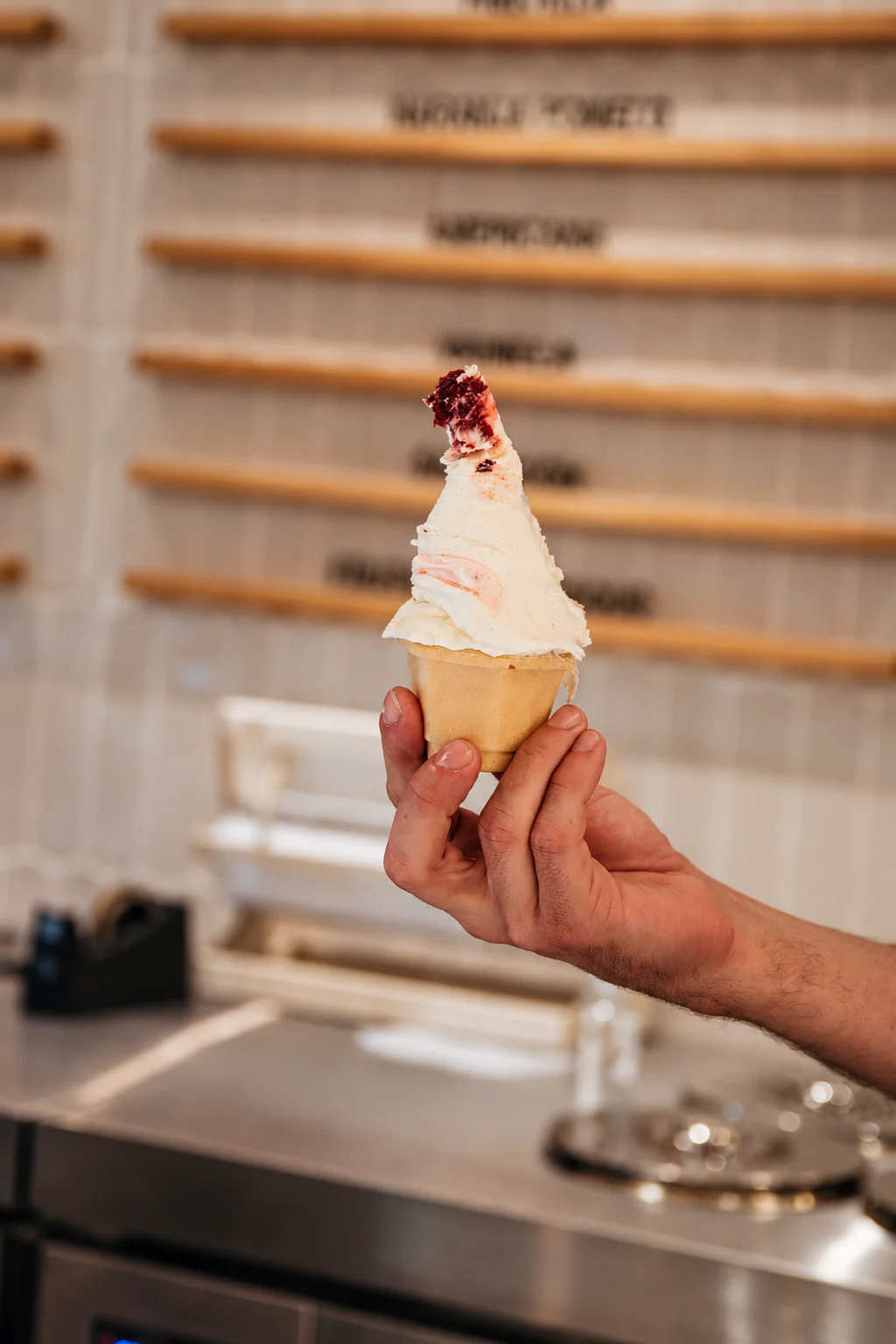 Vasito Grande de Mascarpone con Frutos del bosque
